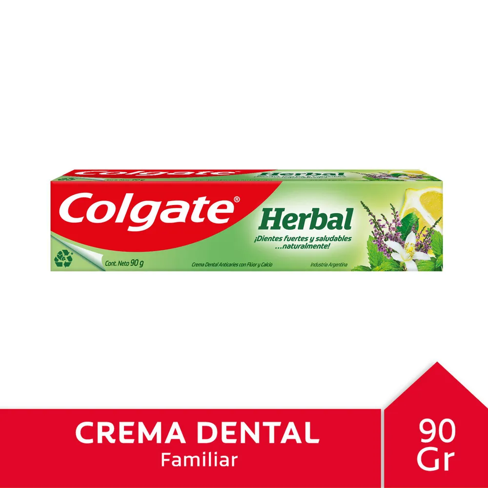 QM Crema dental Colgate herbal 90grs x12