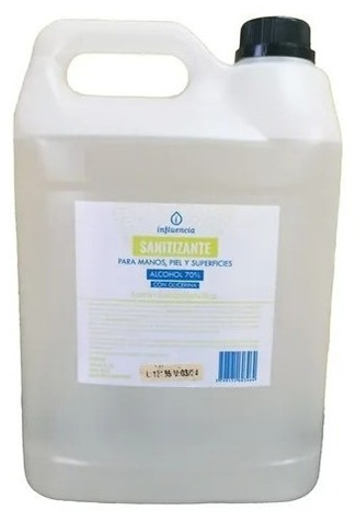 Alcohol Gel Influencia x5Lts (4)
