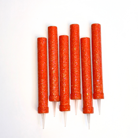 LOLITA Bengala Gibre Pastel x4 Naranja