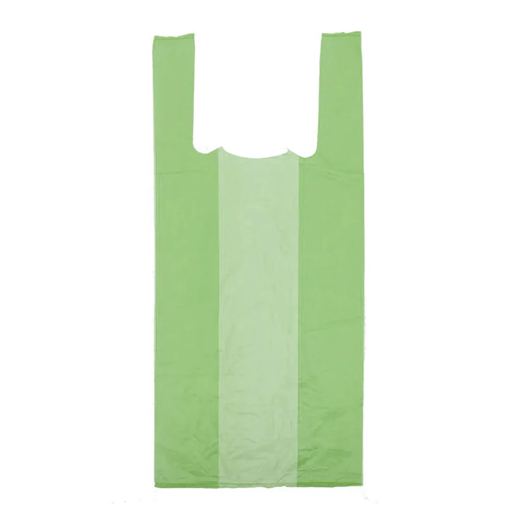 Bolsa ECO Camiseta 30x40x100 Verde Liviana