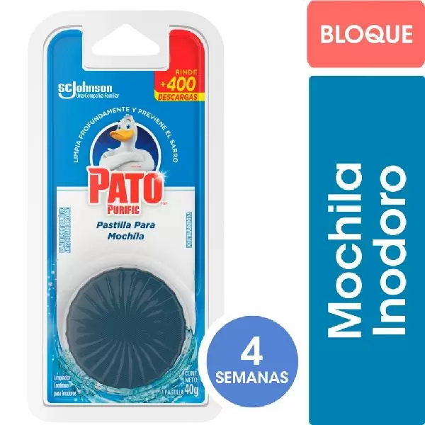 Pato Purific Bloque Mochila 40 grs (24)