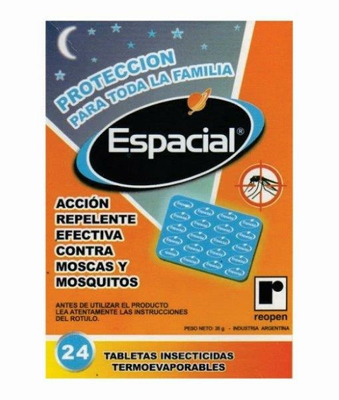 Espacial Tableta Vape TC 24u x20