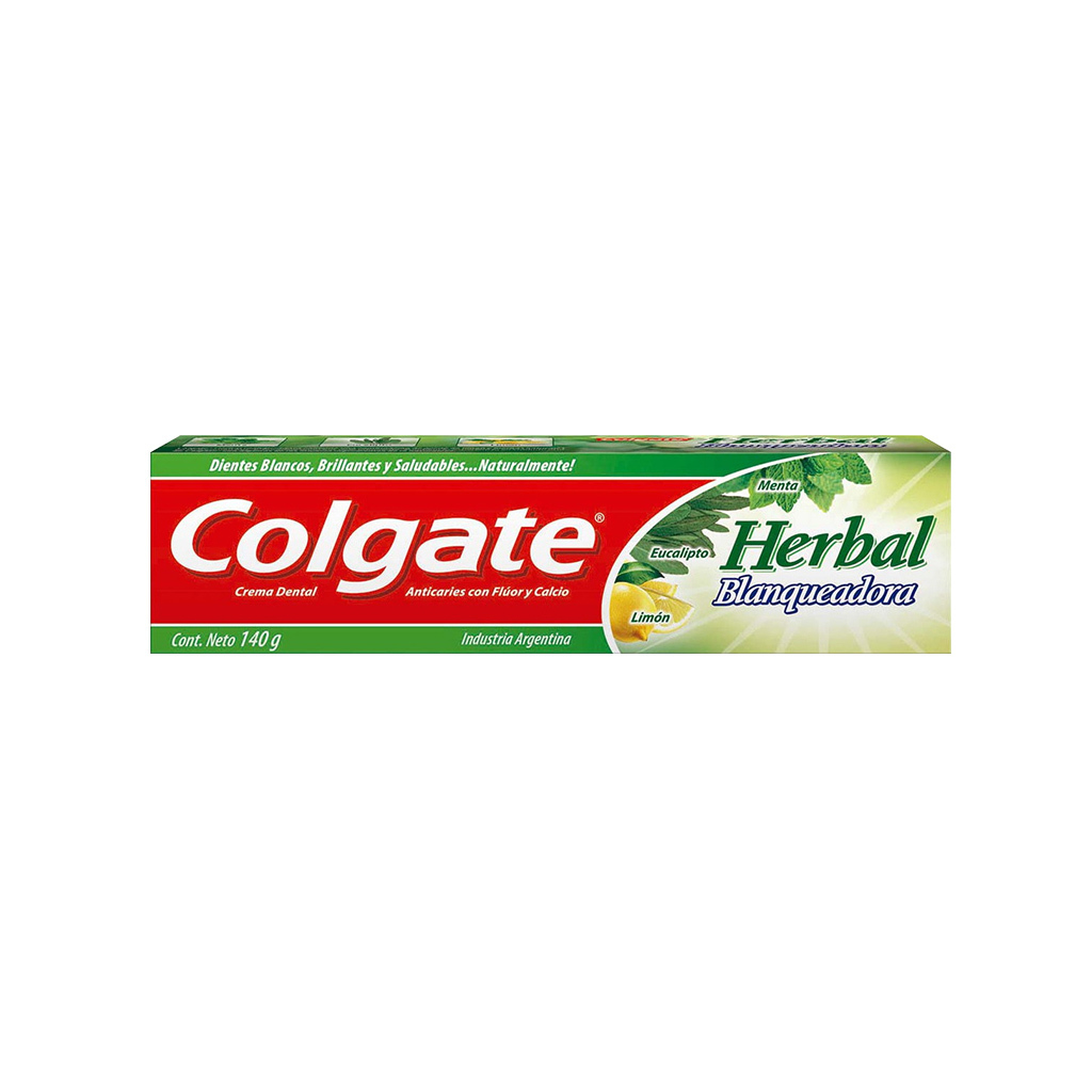QM Crema dental Colgate herbal 140gr x12