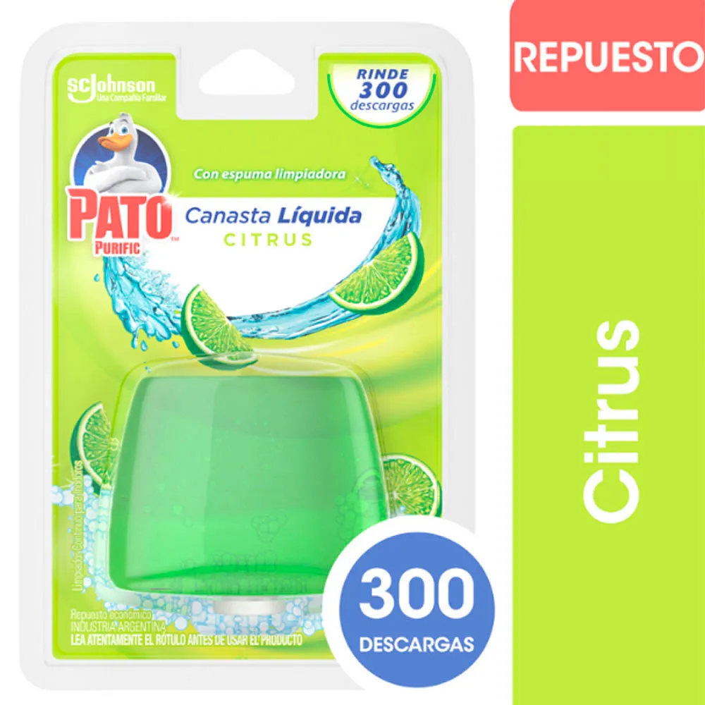 Pato Canasta Liq. Rto Citrus (12)