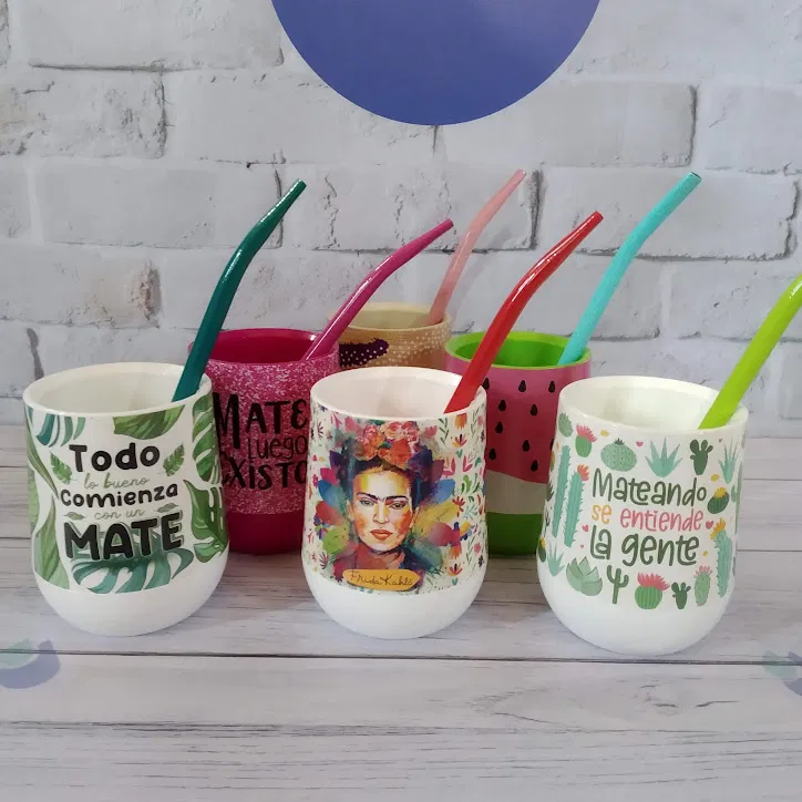 Beru Mate Deco. SURTIDO+Bombilla+S/Yerba x18