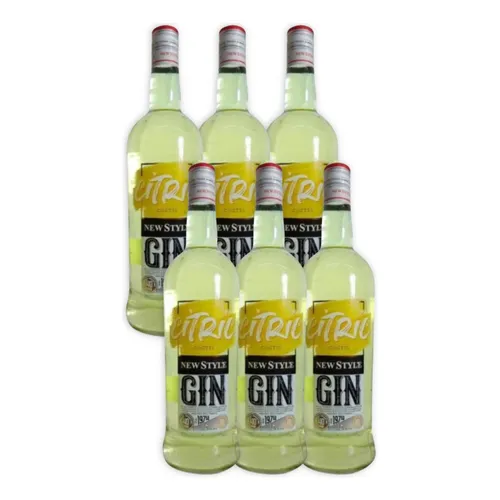 C.Arg. Gin Citric New Style 1000cc x6