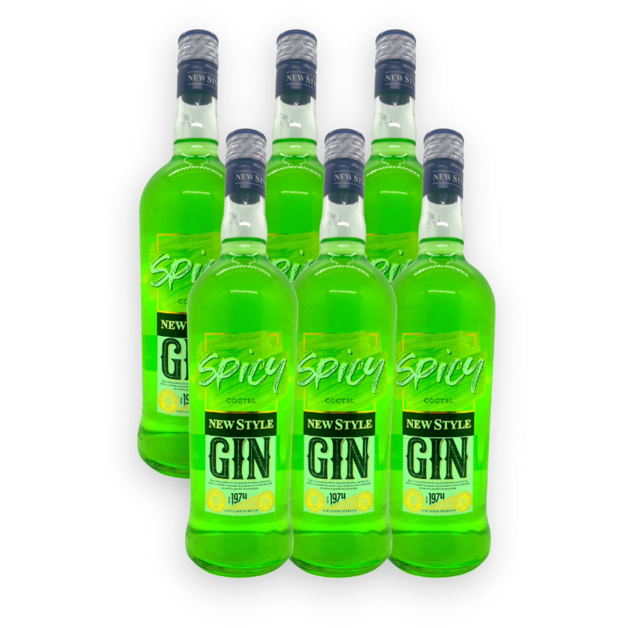 C.Arg. Gin Spicy New Style 1000cc x6