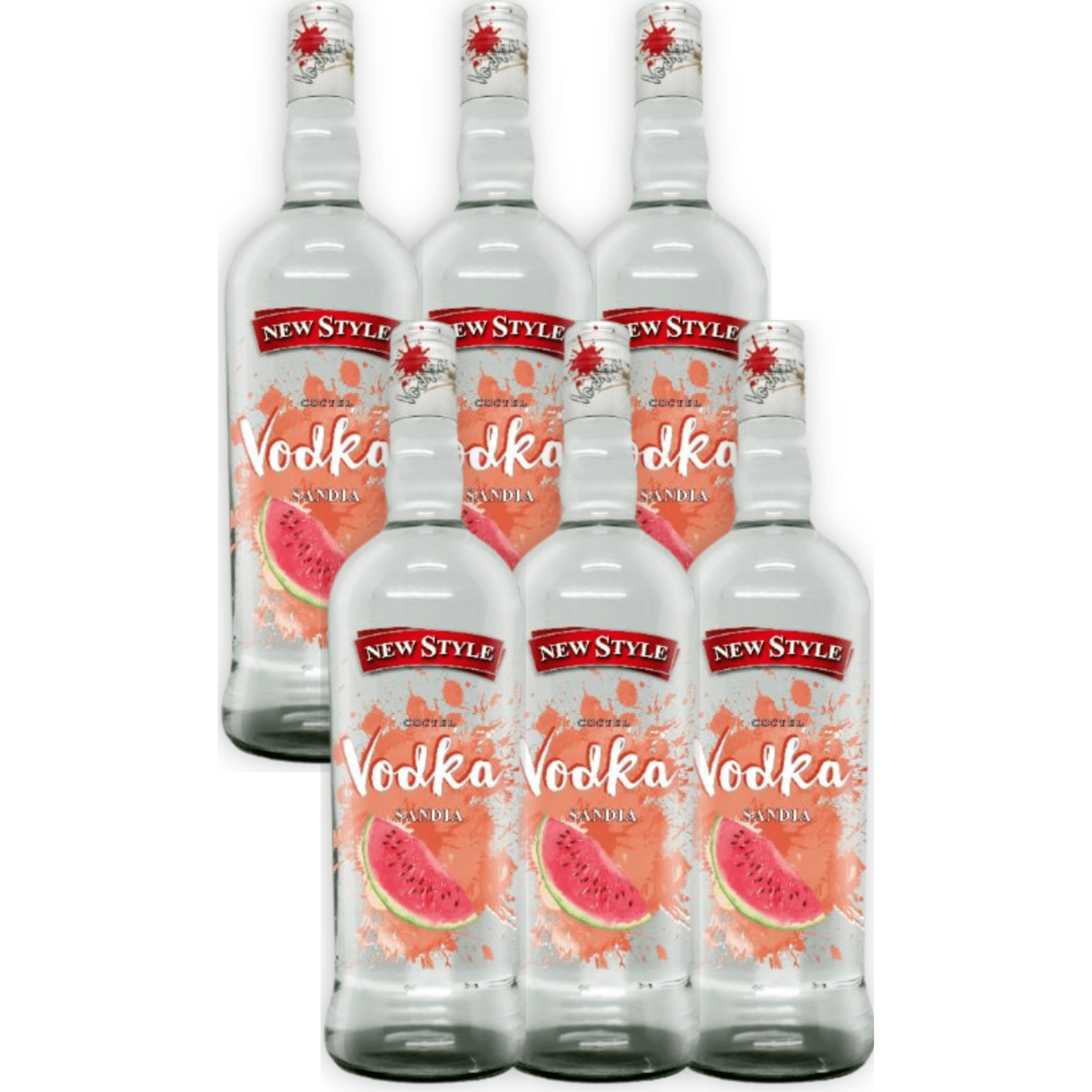 C.Arg.Vodka Sandia New Style 1000cc x6
