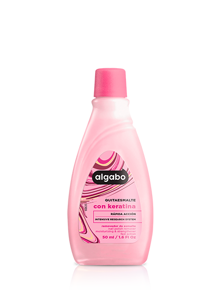 ALGABO Quitaesmalte 50ml Keratina x24