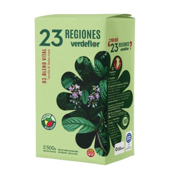 Yerba 23R Blend 03 Vital 500gr x12