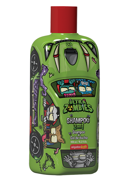 ALGABO Zombies Auto Sh+Gel Ducha 2en1 450ml (10) x15