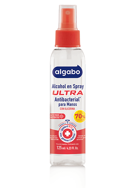 ALGABO Alcohol c/glicerina Spray 125ml (16)