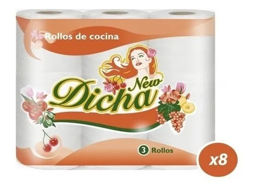 Dicha Rollo Cocina x8 -417