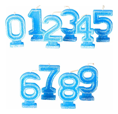 Velas Fiesta Numerote Gibre N°9 R (75)