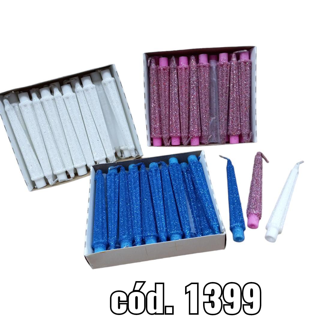 Velas Fiesta Velon Gibre x20 R