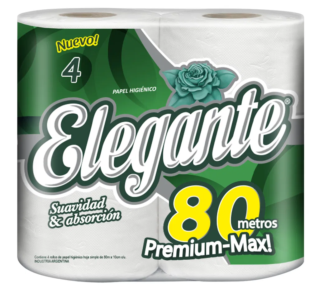 Hig.Elegante S/H 4x80m x10 -916