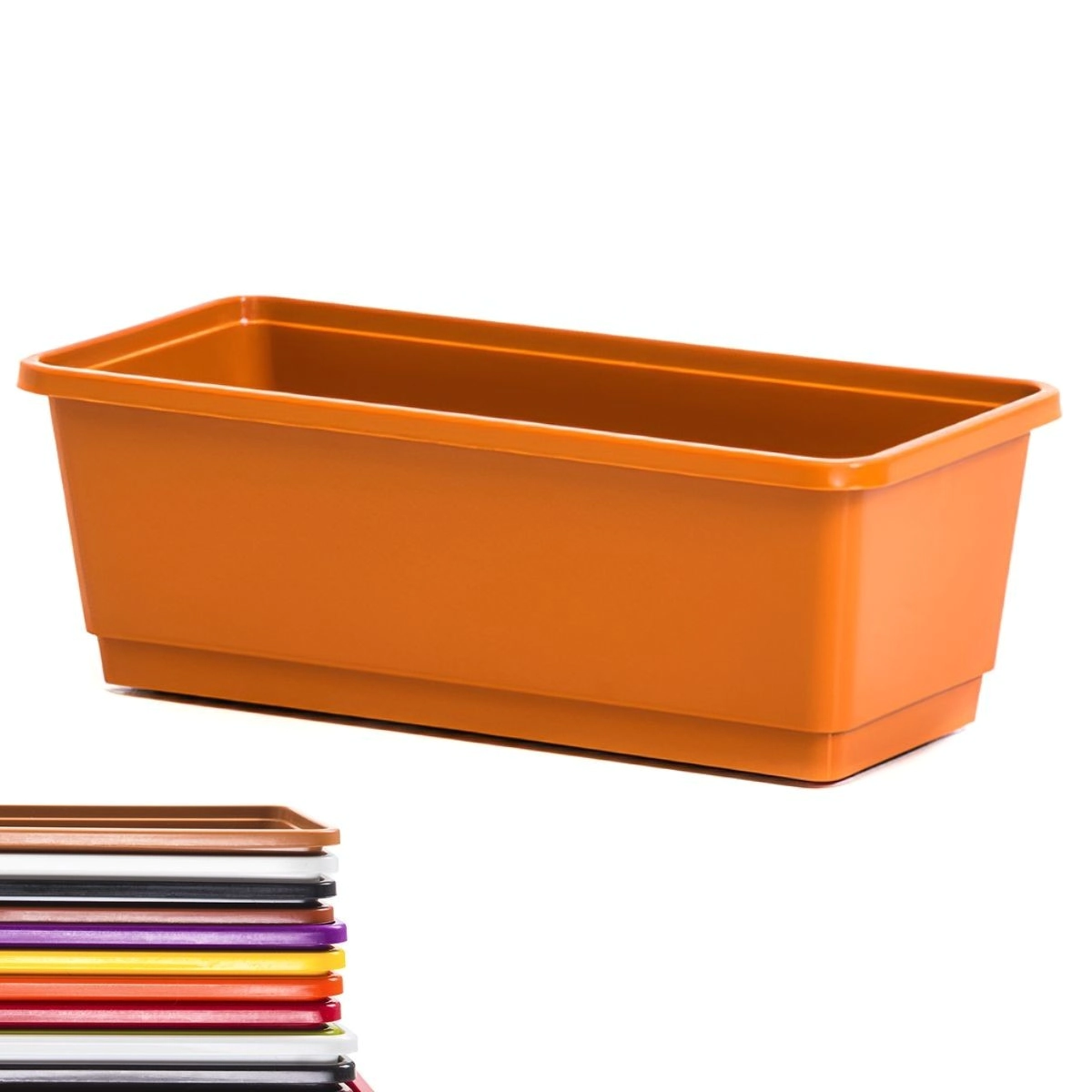 GEM. Maceta Babilonia Jardinera 15cm teja