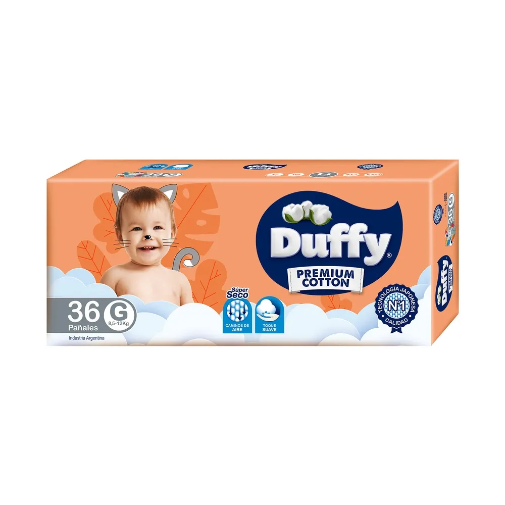 DUFFY Pañal Premiun G (36u) x3 -22344-