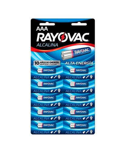 Pila Rayovac Tira AAAx10 Alcalina (24)
