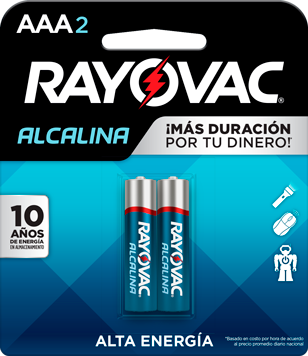 Pila Rayovac AAAx2 Alcalina