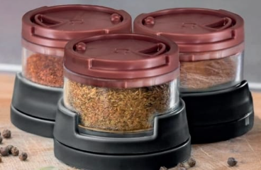 BH Especiero Apilable x3+base Girat. -900305-