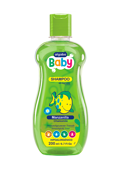 ALGABO Baby Sh x200ml Manzanilla (12)
