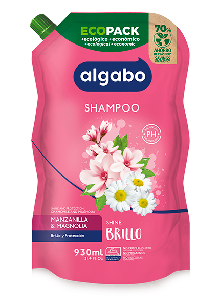 ALGABO 930ml EcoPack Sh. Manz&Magnol. x12
