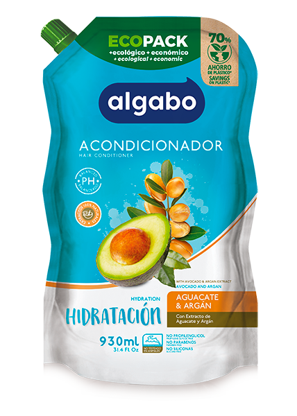 ALGABO 930ml EcoPack Ac. Aguacate&Argan x12