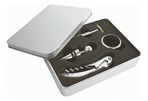 CAROL Set. Vino Acces.x4 Caja -8512-