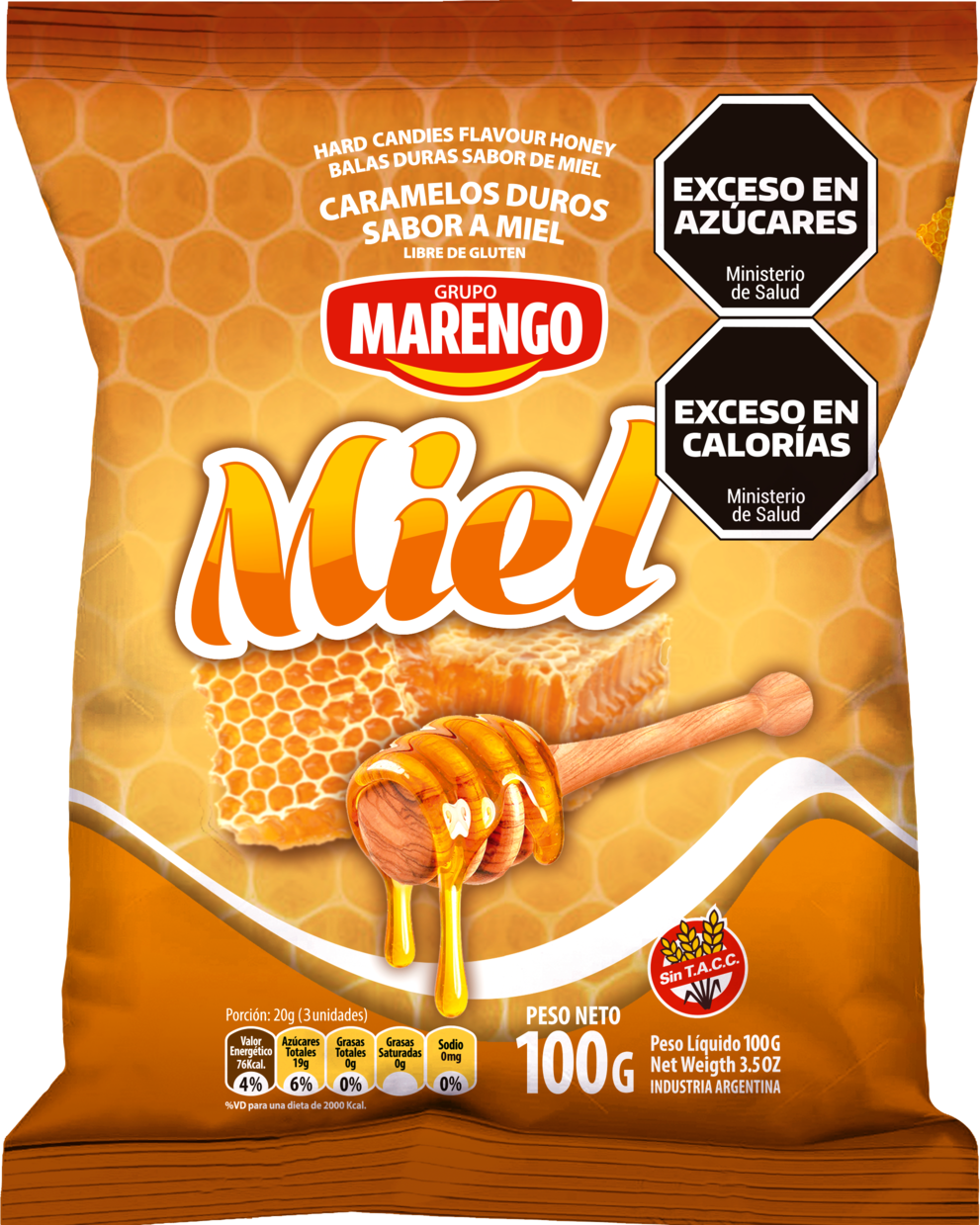 MARENGO Caram. Tra. Miel 100u (12)-10119-