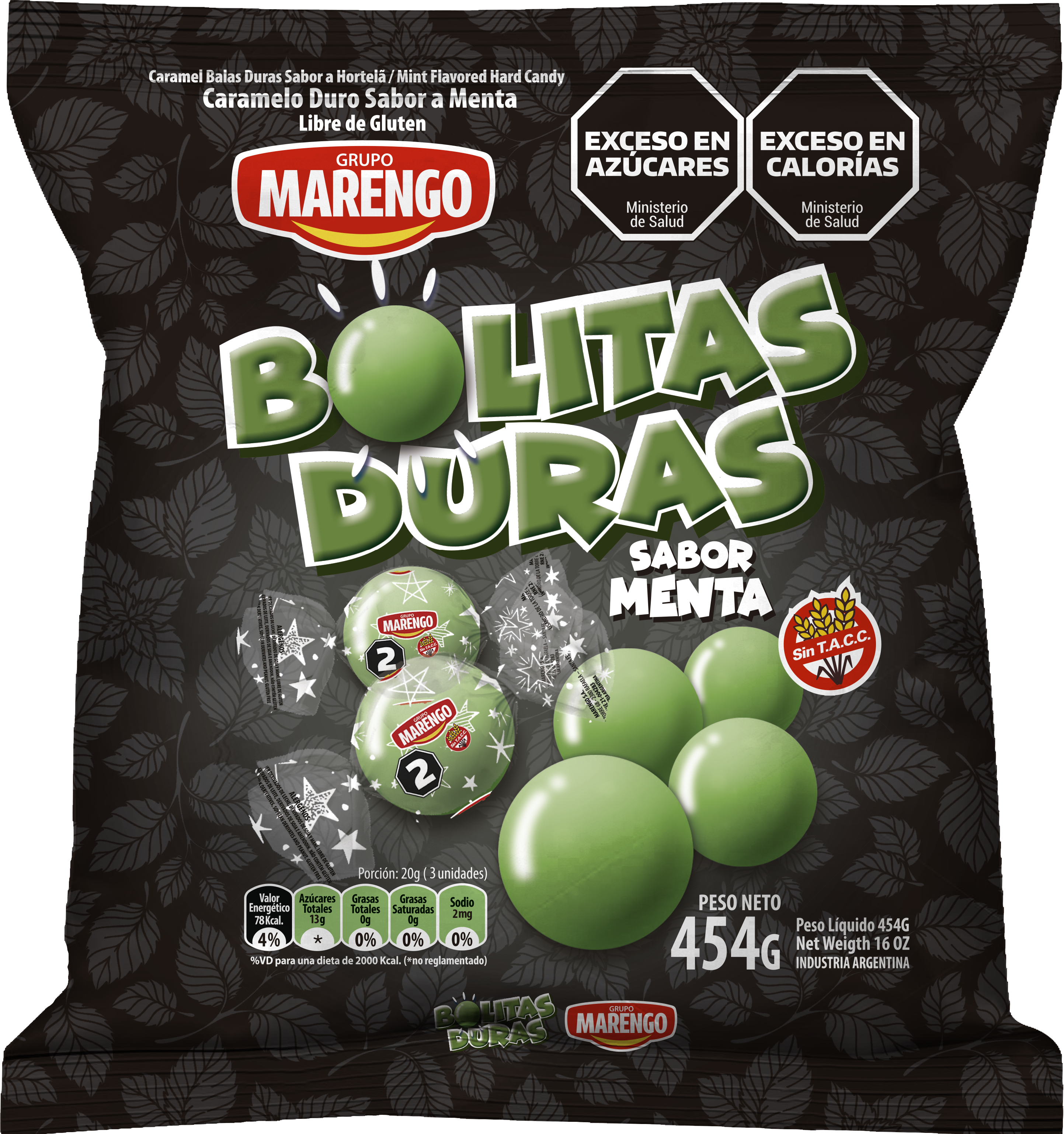 MARENGO Bolita Menta 70u (12)-10622-
