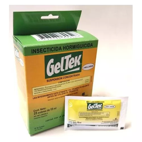 GELTEK Hormiguicida Conc. Sachet 15ml (25)