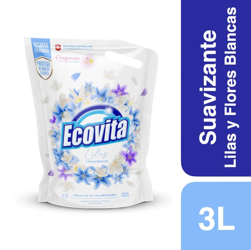 ECOVI. Suaviz. D/Pack 3L Lilas x4