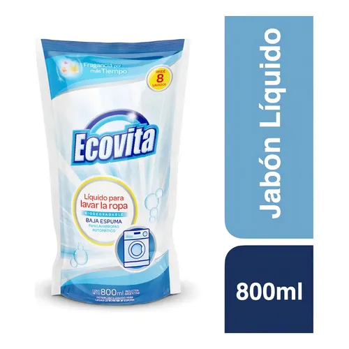 ECOVI. Jabon Liq. D/Pack Evol. 800ml x16