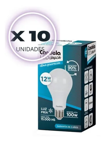 Lampara Candela Led 12w x10 (5)
