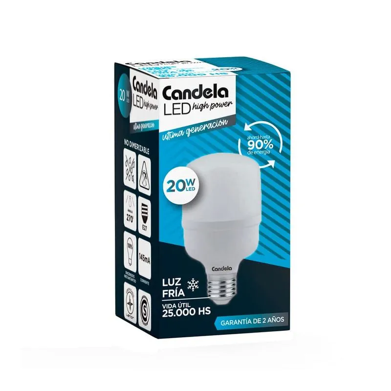 Candela Lampara Led High 20w (20)