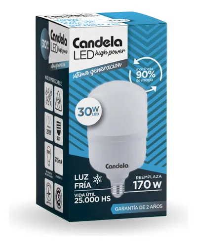 Lampara Candela Led High 30w (20)