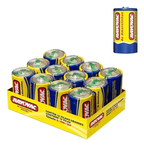 Pila Rayovac Charola Dx12 Carbon (24)