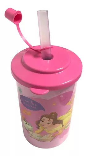 NP Vaso infantil c/tapa y bombilla (48)