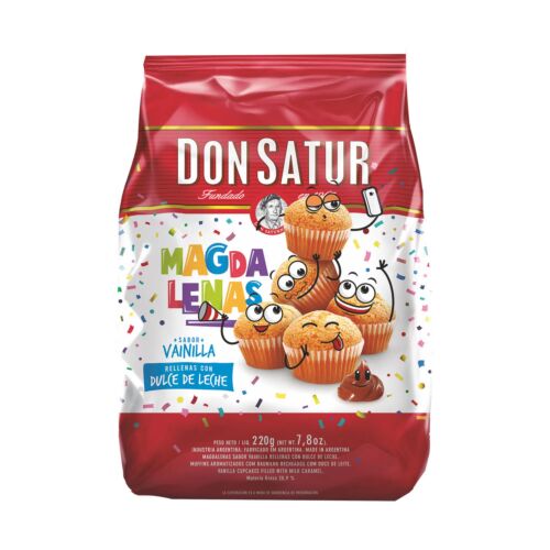 Don Satur Madalenas Dulce de Leche x10