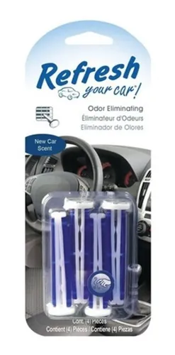 Refresh Aromatizante Auto x4