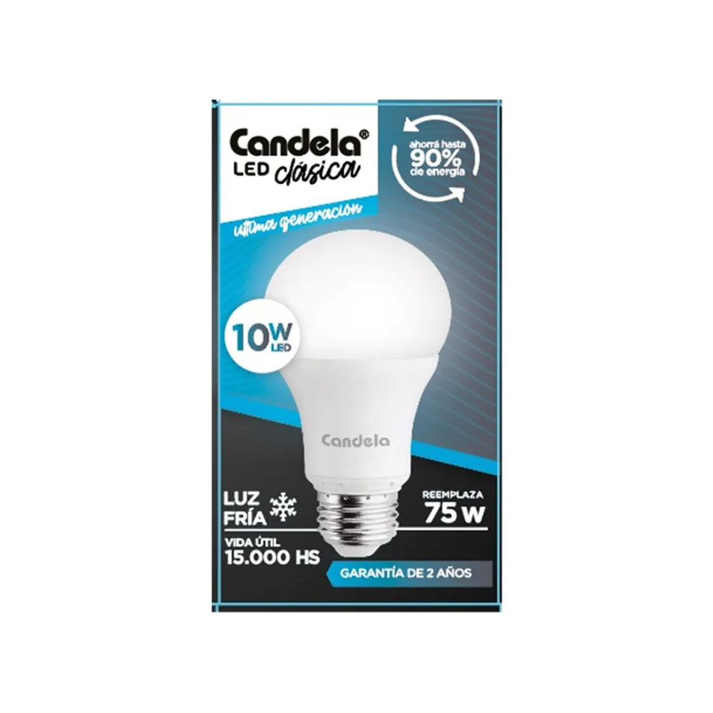 Lampara Candela Led 10w x10 (5)