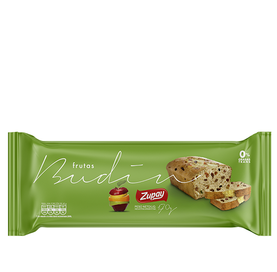 Zupay Budin s/fruta 170gr x18