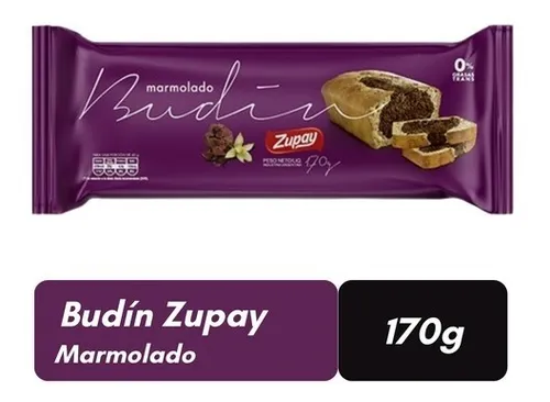 Zupay Budin marmolado 170gr x18