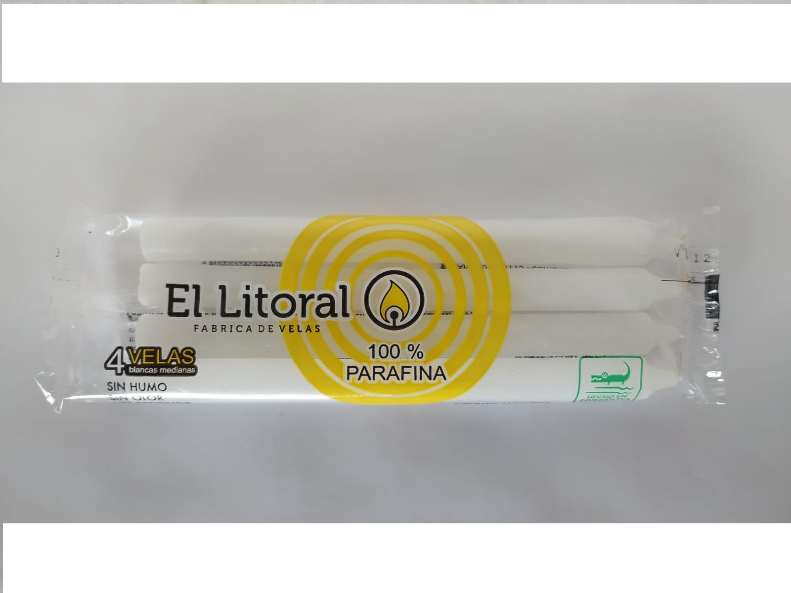 El Litoral Vela Parafina Ch. Blanca (50)