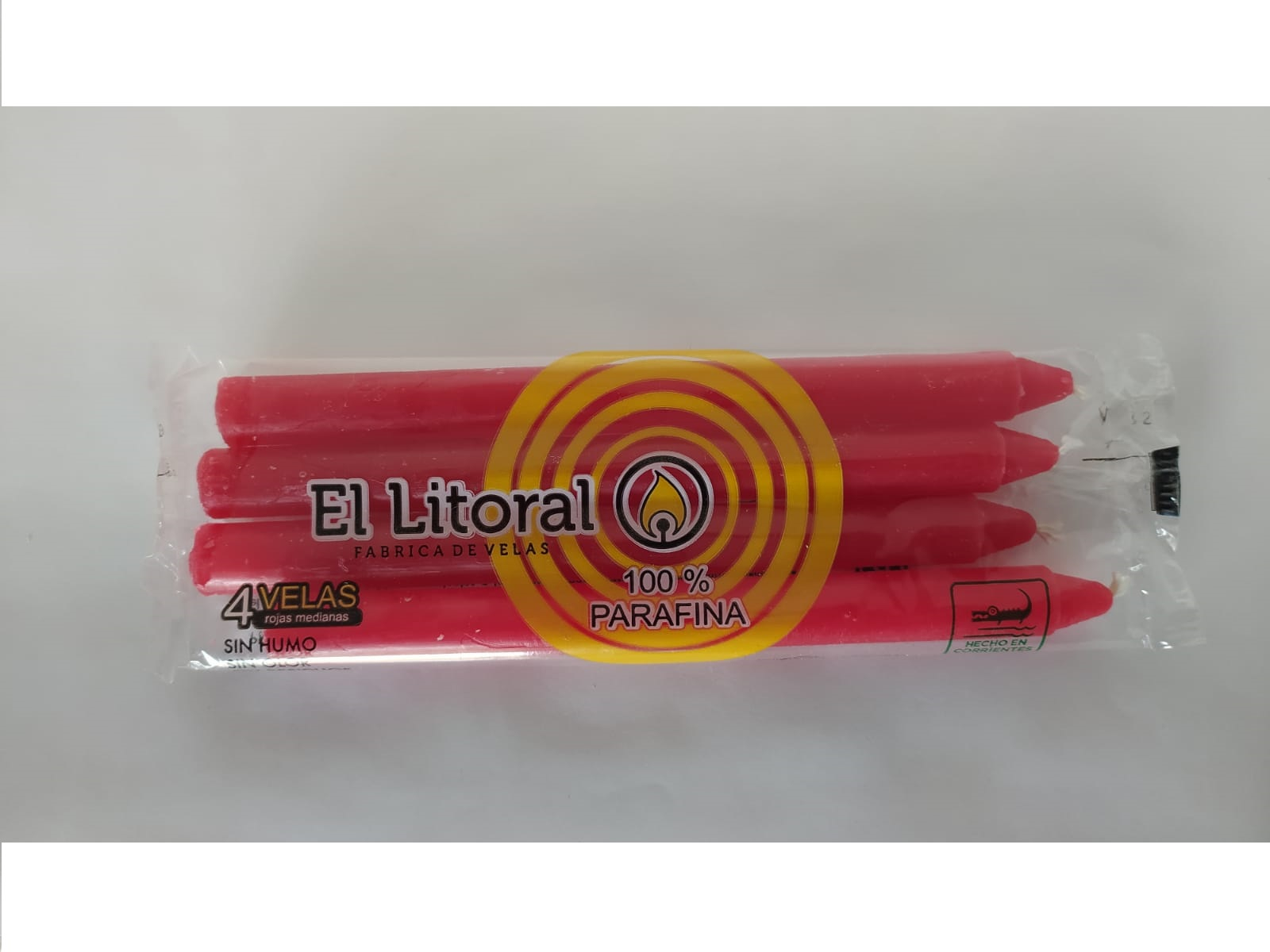 El Litoral Vela Parafina Ch. Roja (50)