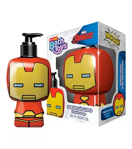 ALGABO Jabon Liq. IronMan Bath Toys 300ml