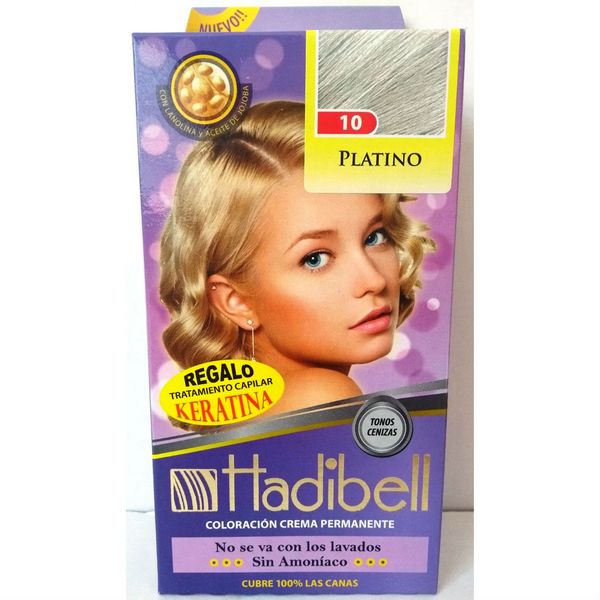 HADIBELL Tintura Look Free x6 Gris (10)