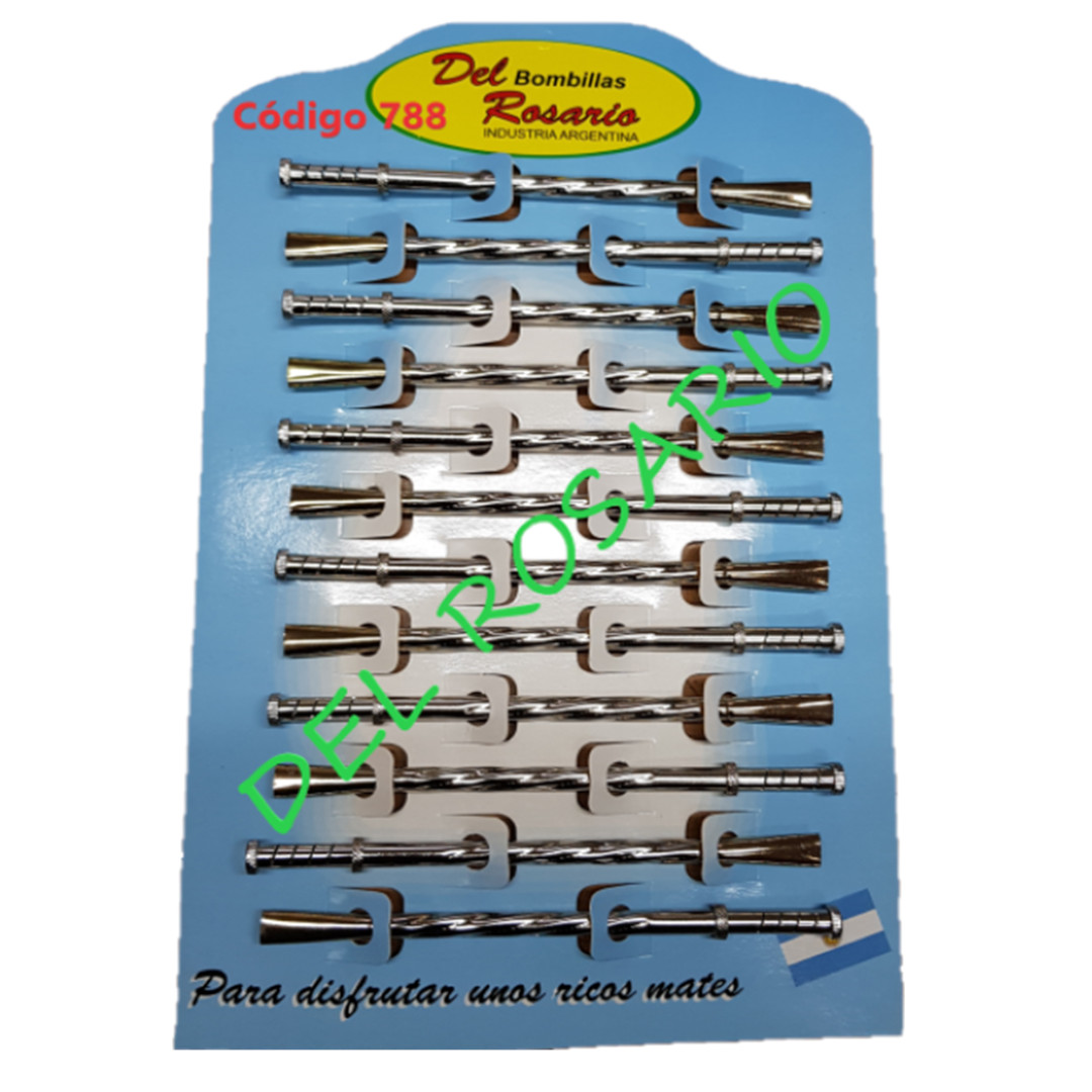 Bombilla DR785 Aluminio Corta x12