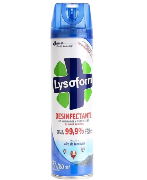 Lysoform Desinf. 380cc Aire Mont. Aero x12